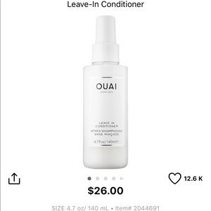 🆕 Ouai Leave-In Hair Conditioner